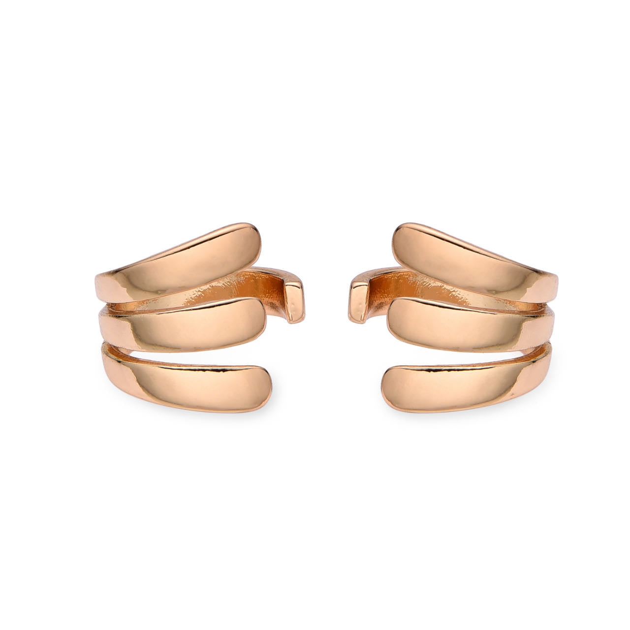 Ear Cuff Triple Dorado