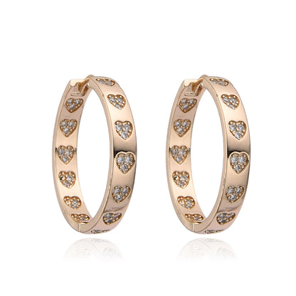 Argollas · Corazones de Zirconias