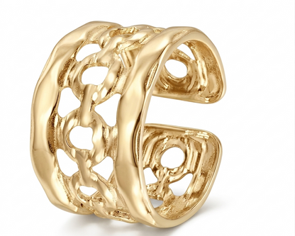 Anillo Ajustable · Diseño Calado