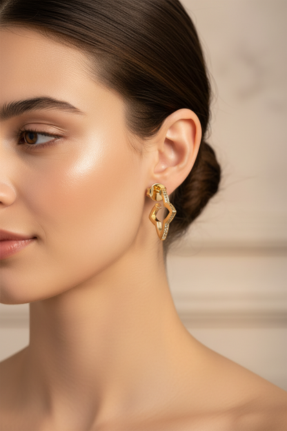 Aretes Lazo Infinito