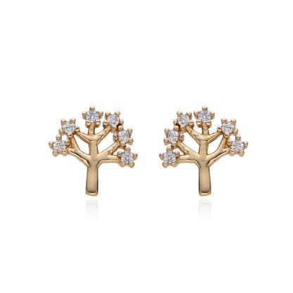 Aretes Árbol de Vida · Zirconias & Naturaleza