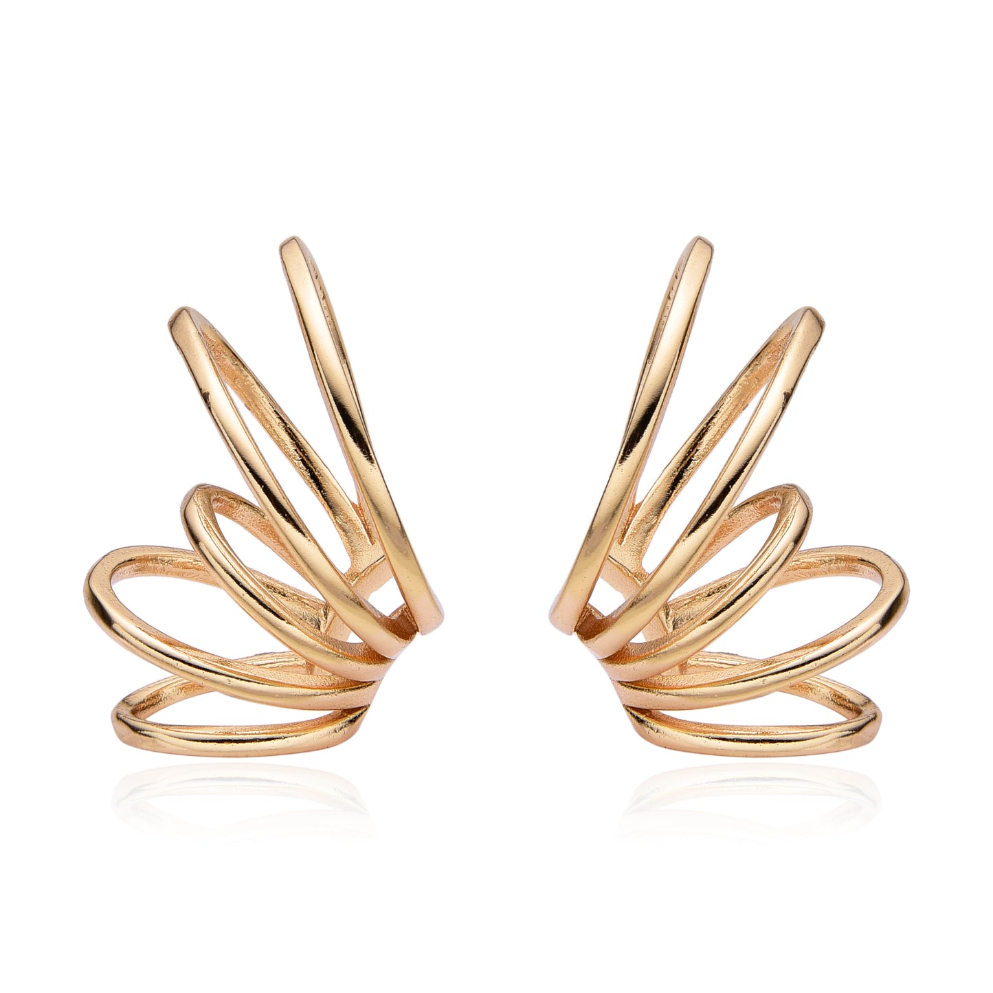 Ear cuff Ola dorada