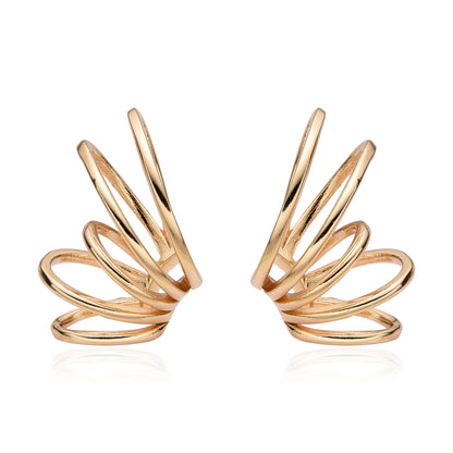 Ear cuff Ola dorada