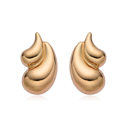 Aretes Ola dorada
