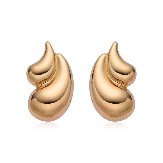 Aretes Ola dorada