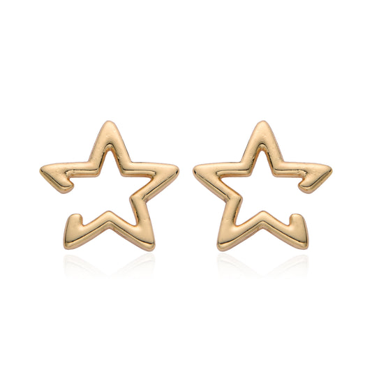 Ear Cuff Estrella Dorada