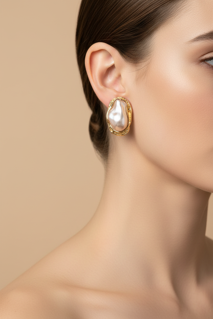Aretes Perla · Modelo