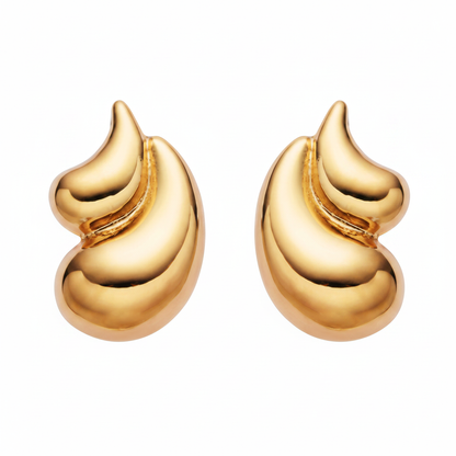 Aretes Remolino · Fondo Blanco