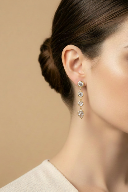 Cascada de Luz · Modelo aretes más pequeños