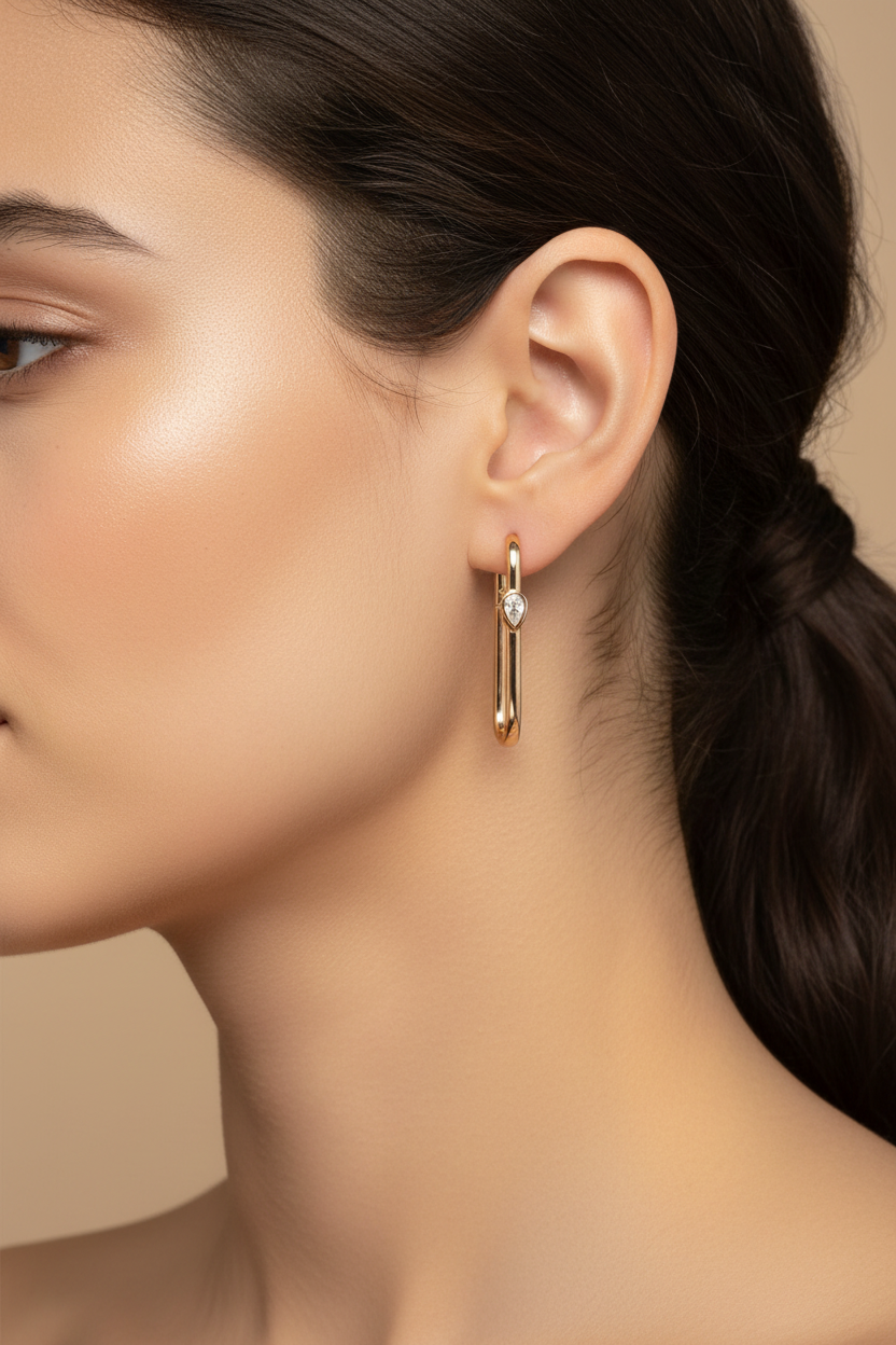 LEIPA-60 · Aros Gota Serena Zirconia · Modelo