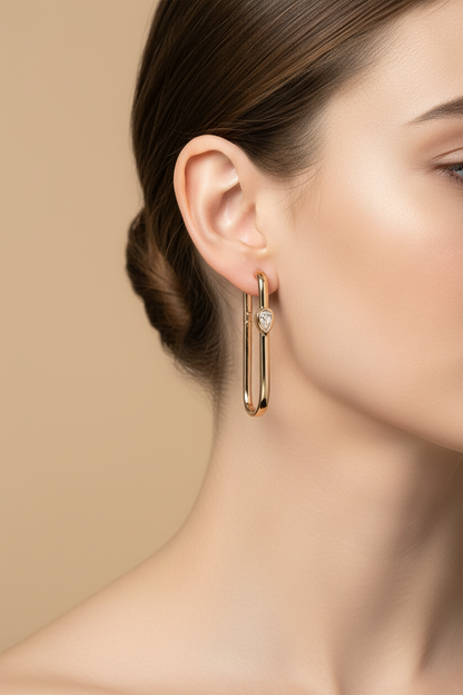 LEIPA-60 · Aros Gota Serena Zirconia · Modelo