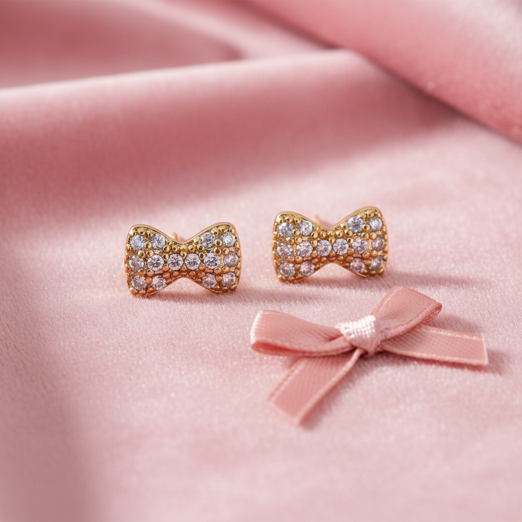 LEIPA-29 · Aretes Lazo Pavé Completo · Ambiente