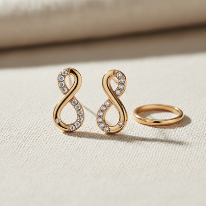 LEIPA-30 · Aretes Infinito Eterno Brillo · Ambiente